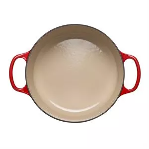 Le Creuset Signature Cerise Cast Iron Casserole 24cm